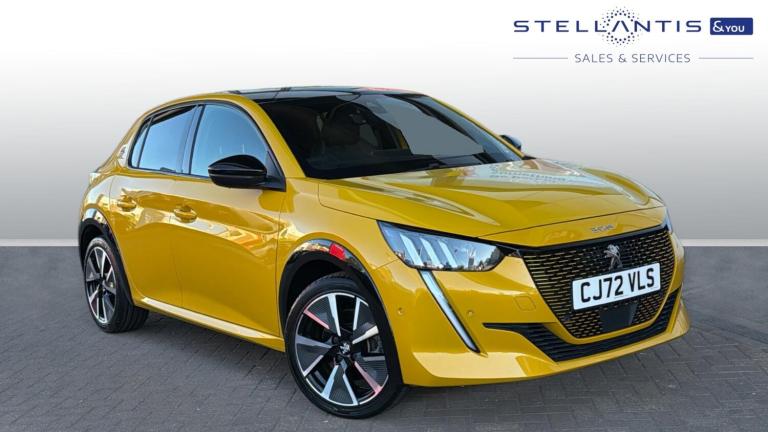 2022 Peugeot 208 50kWh GT Hatchback 5dr Electric Auto (7kW Charger) (136 ps) Hatchback Electric A...