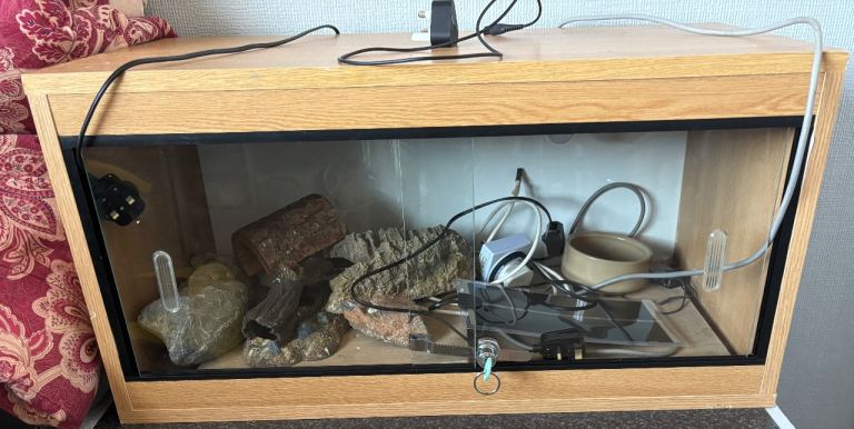Vivarium 30x15x15” full setup