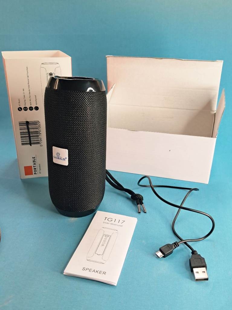 GLOBALZE TG117 Portable Bluetooth Speaker – New