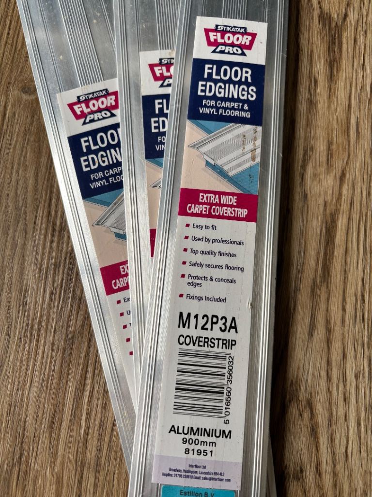 Floor edging - carpet threshold bars