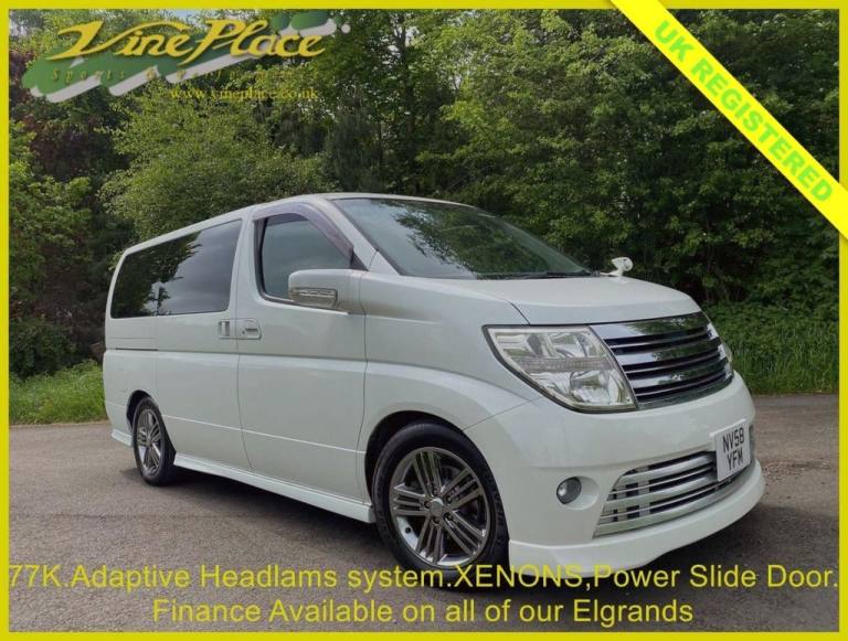 2008 Nissan Elgrand 3.5 Rider S, Auto,8 Seats. MPV Petrol Automatic
