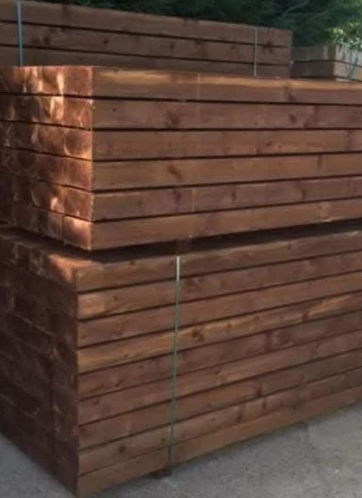 Timber sleepers 
