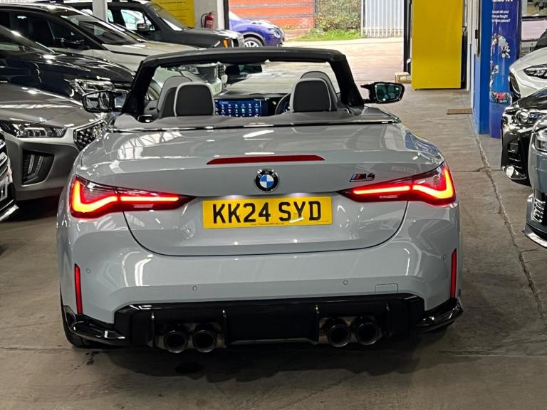 2024 BMW M4 M4 xDrive Competition M 2dr Step Auto CONVERTIBLE PETROL Automatic