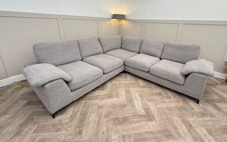 Large grey L shape DELIVERY AVAILABLE 