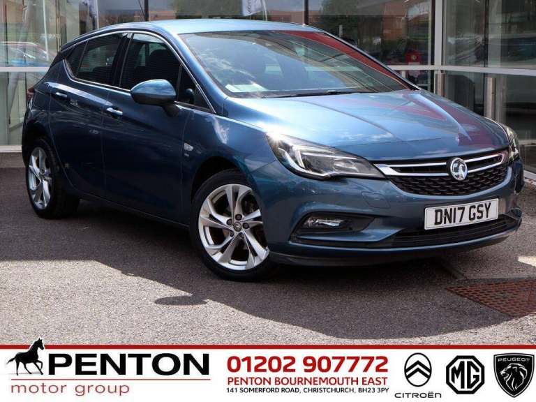 2017 Vauxhall Astra 1.4i SRi Euro 6 5dr HATCHBACK Petrol Manual