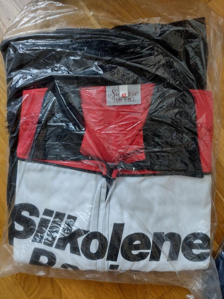 brand new Silkolene Racing workshop overalls from 1990s