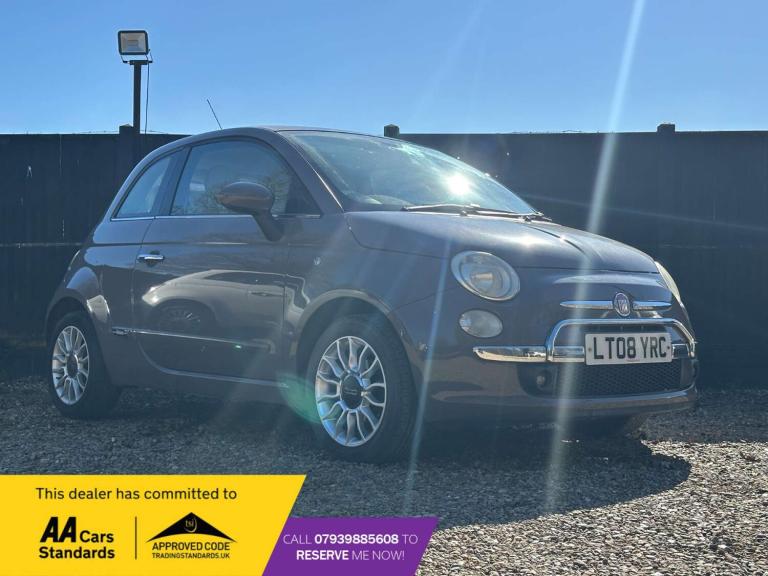 2008 Fiat 500 1.2 500 Lounge RHD 3dr Hatchback Petrol Manual