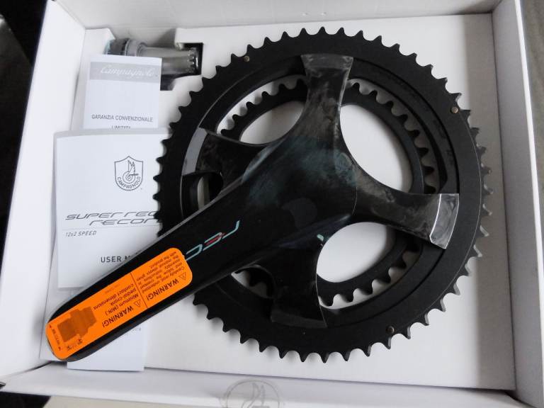 Campagnolo Record 12 speed chainset - brand new