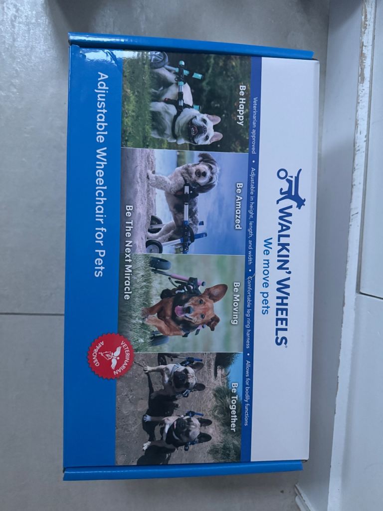 Walkin wheels for disabled small dogs 