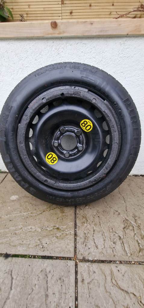 Saab 9-3 spare wheel