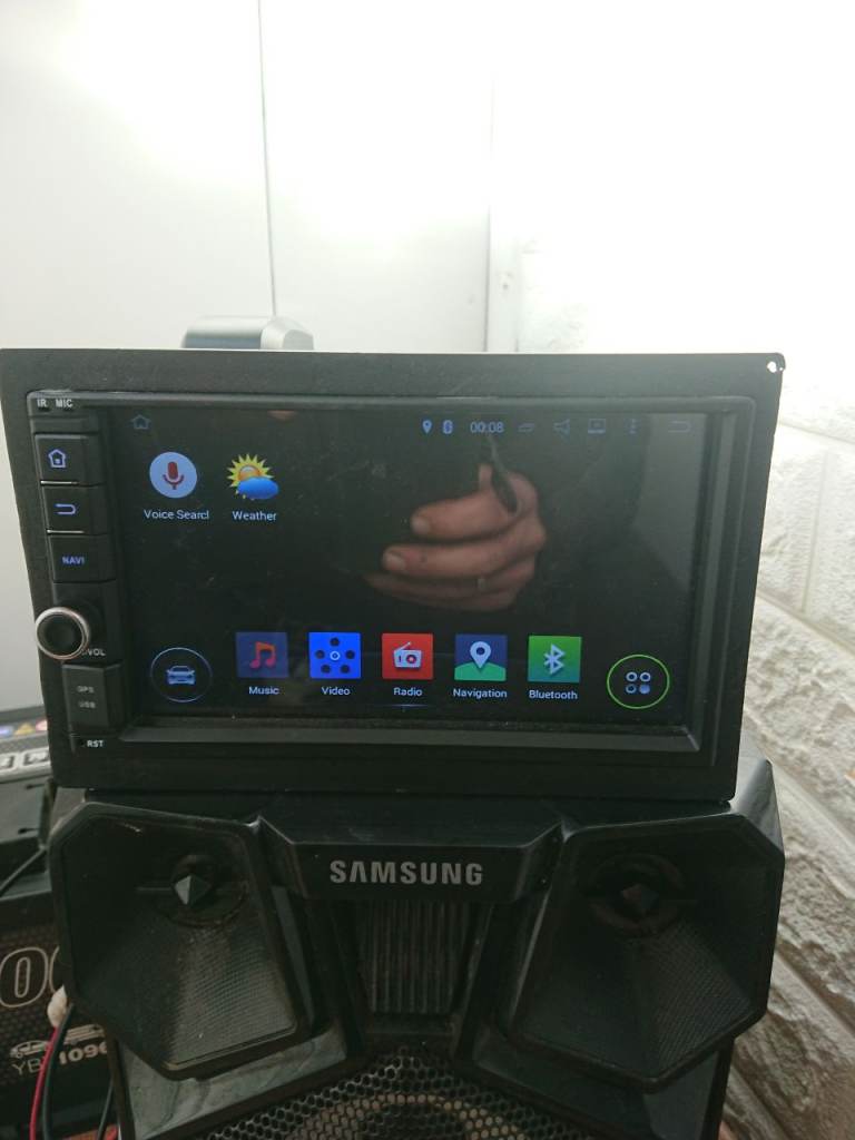 Duble din touch screen multimedia android stereo 