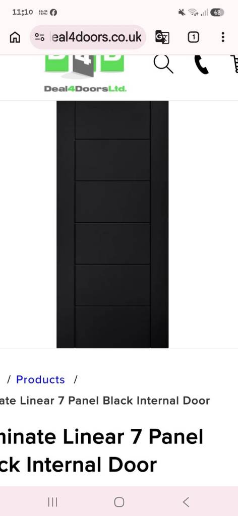 Interior doors x 2