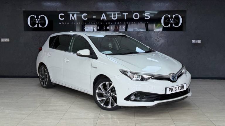 2016 Toyota Auris 1.8 VVT-h Design Hatchback 5dr Petrol Hybrid CVT Euro 6 (s/s) (136 ps) Hatchbac...