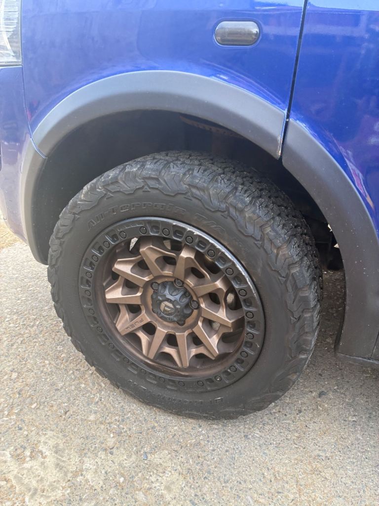 Fuel covert Swamper alloys and all terrain tyres t5 t6 transporter