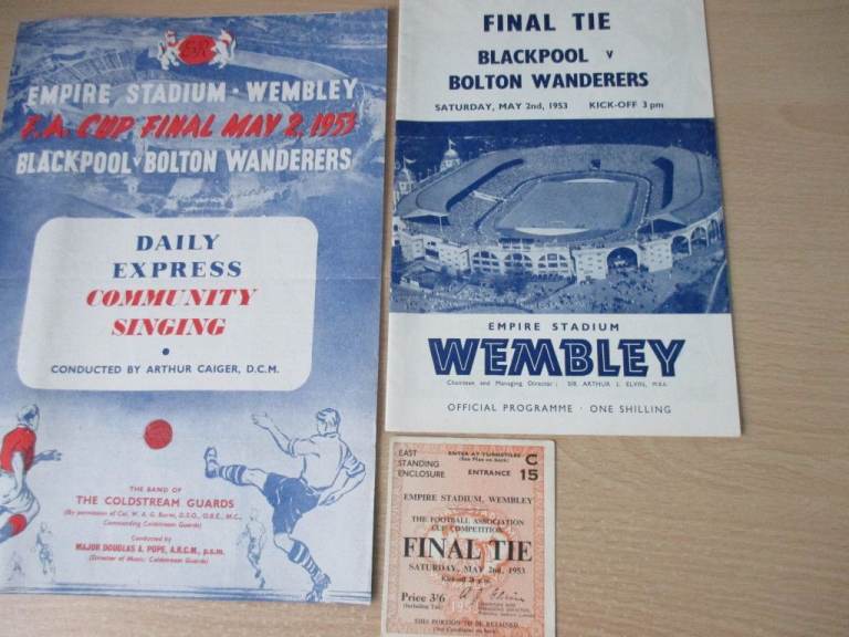 Wanted - collections of football programmes and general sporting memorabilia Essex/surrounding areas