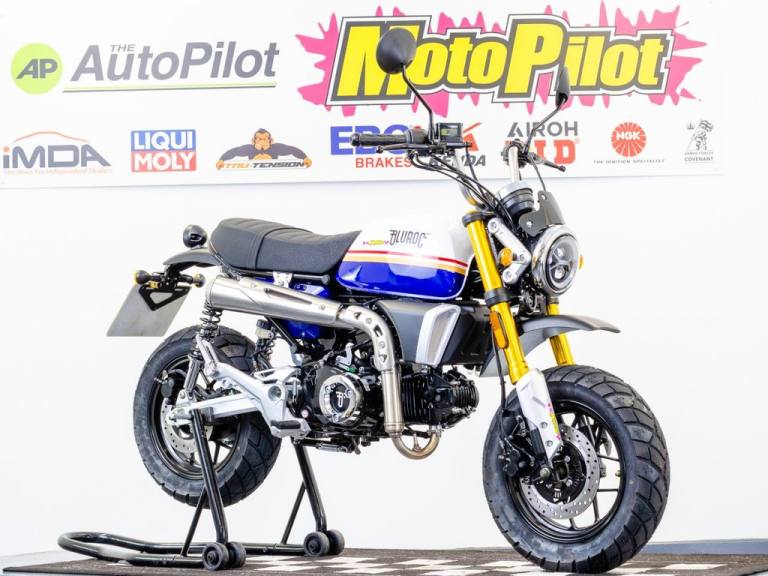2026 BLUROC HERO X-BONGO 125cc CBT Ready Monkey Bike Motorcycle Petrol Manual