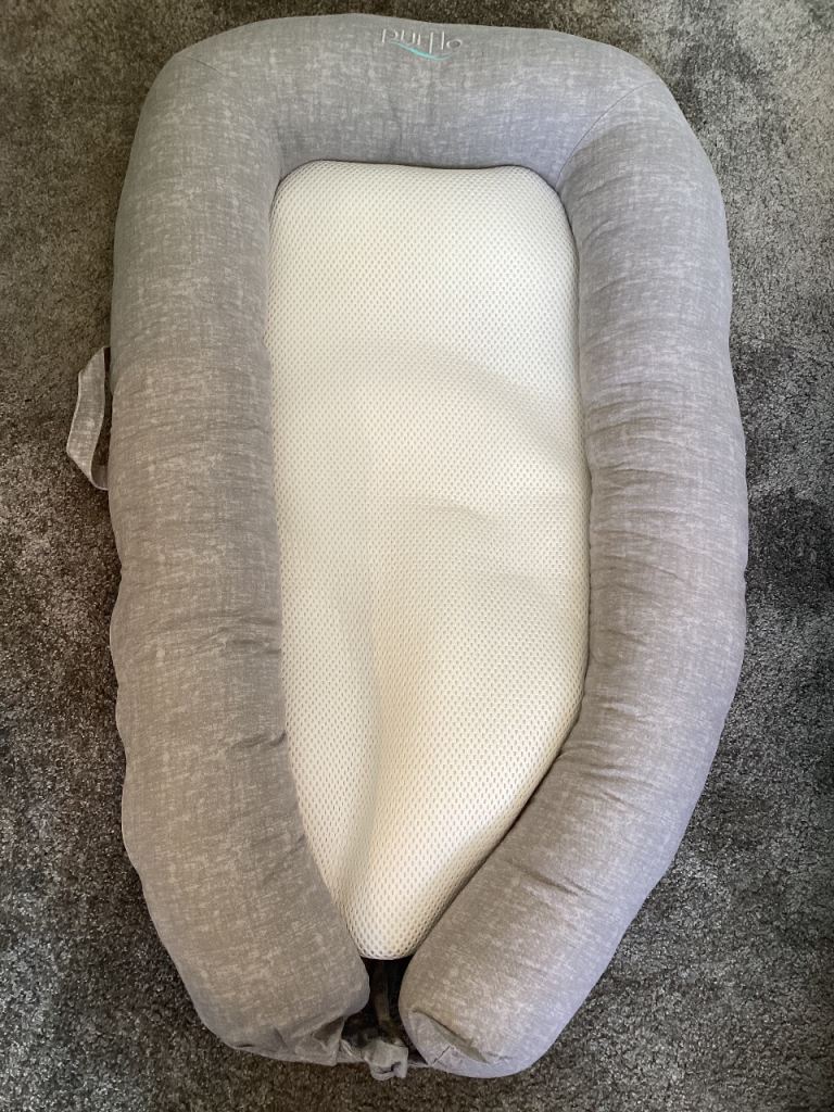 Purflo baby cot /bed, grey