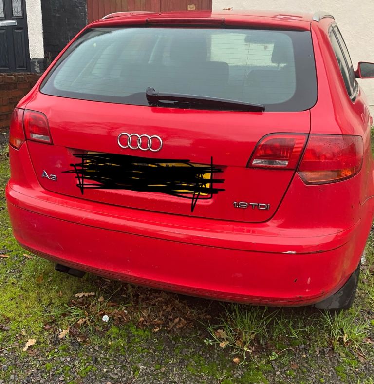 Audi A3 for spare parts 2007 model