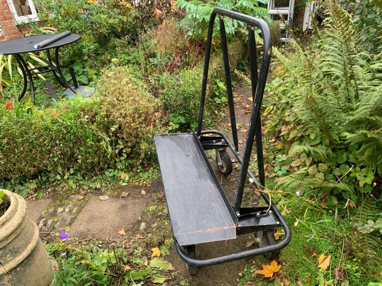 Plasterboard dry lining plywood trolley