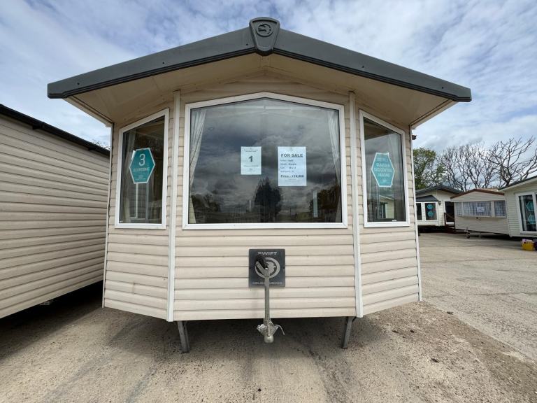 38x12ft 3 Bed Static Caravan - DG, CH, Galv Chassis - Offsite / Self Build 