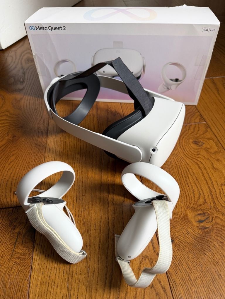 Meta Quest 2 with Elite head strap
