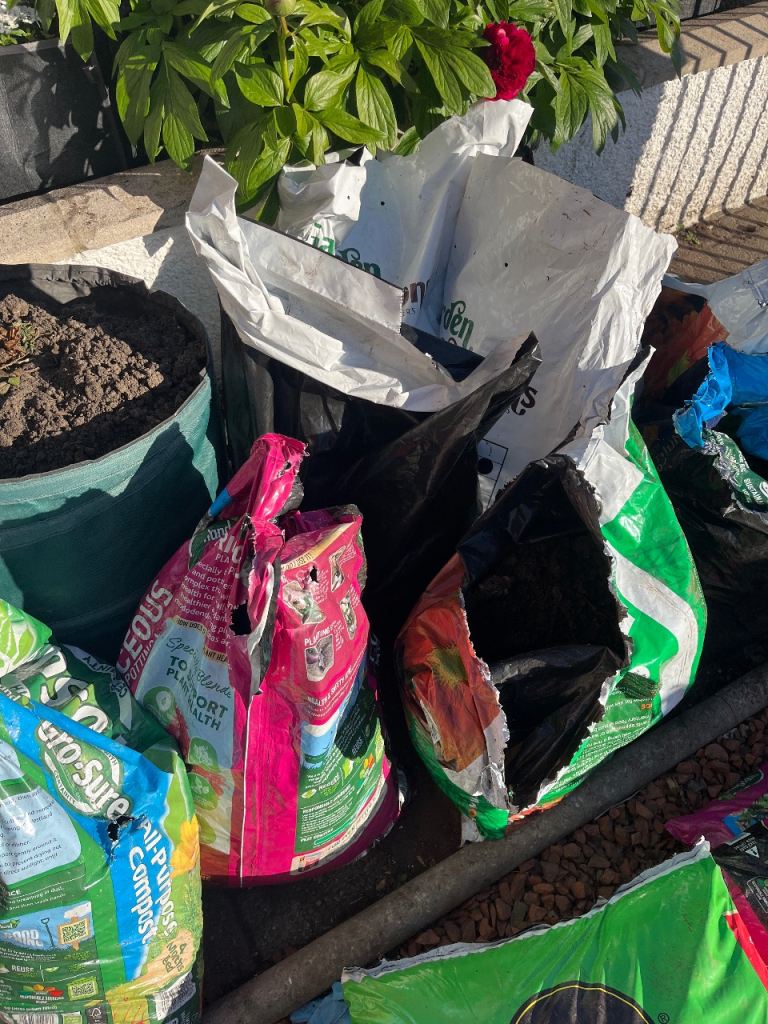 Bags of soil FREE