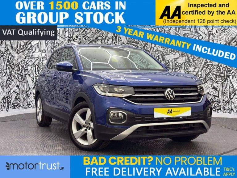 2020 Volkswagen T-Cross 1.0 TSI SEL SUV 5dr Petrol DSG Euro 6 (s/s) (110 ps) HATCHBACK Petrol Aut...