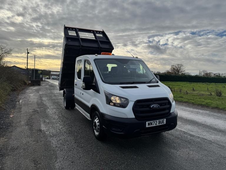 Ford Transit 2.0 350 EcoBlue Leader  Double Cab  tipper 4dr Diesel Ma... 2022/72