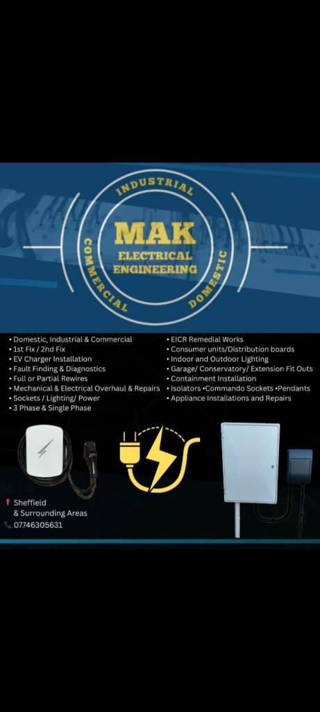 Electrician / Electrical engineer in Sheffield 