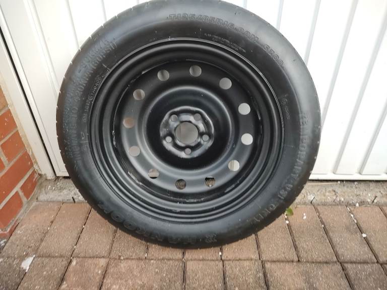 MG ZS space saver spare wheel
