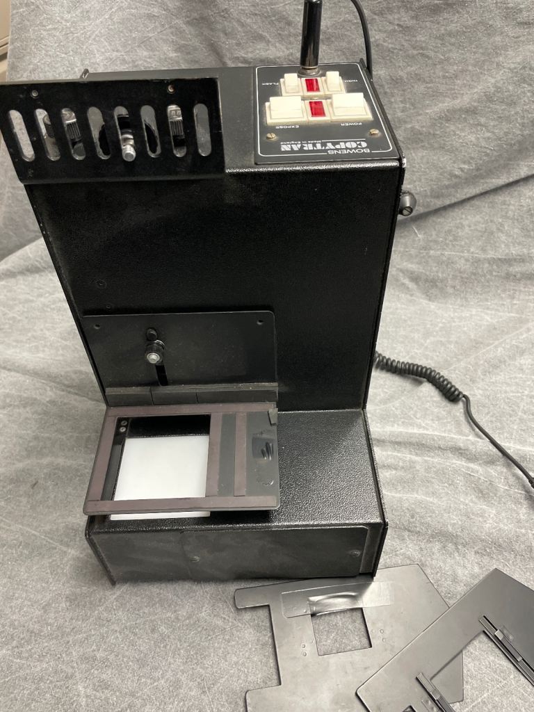 Bowens copytran 6x6 slides copier 