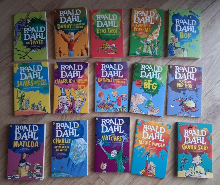 Roald Dahl books x 15