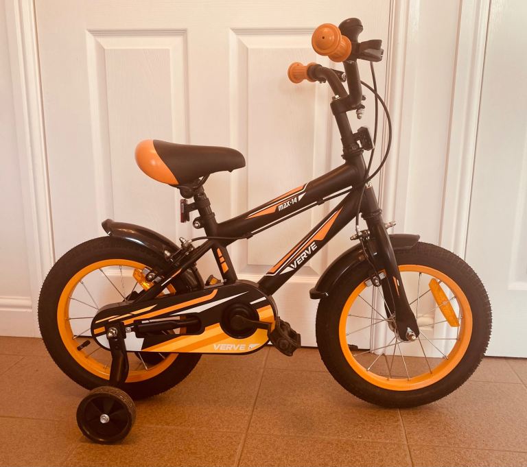 Kids 14” Starter Bike + Stabilisers
