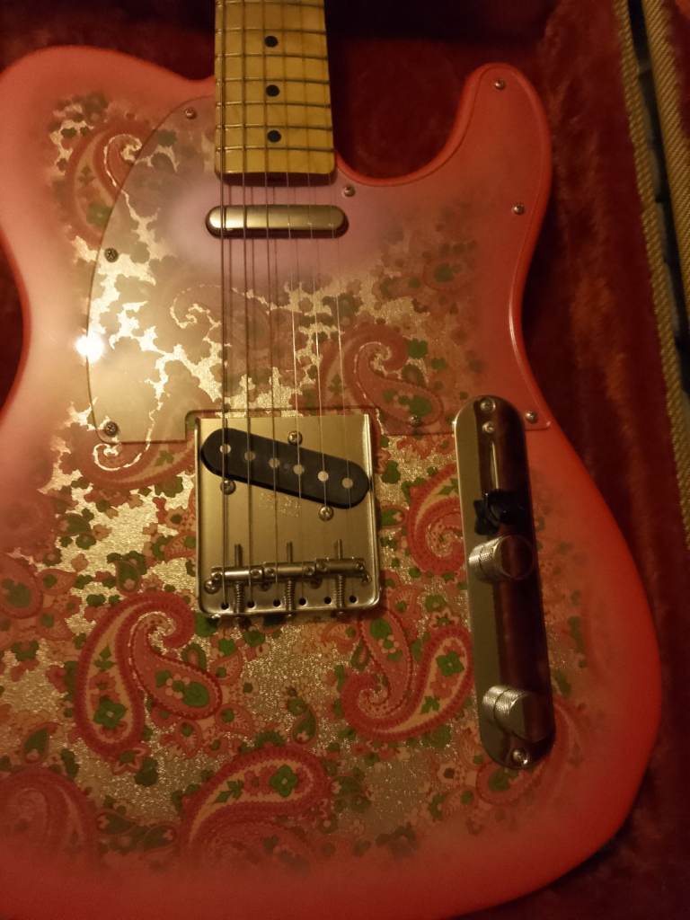 2017 paisley fender telecaster mij