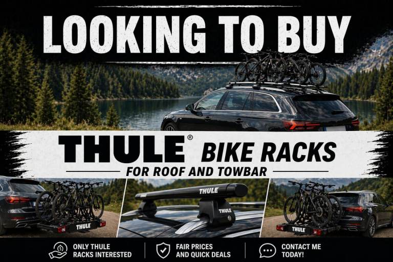  Thule bike carriers and racks looking to buy