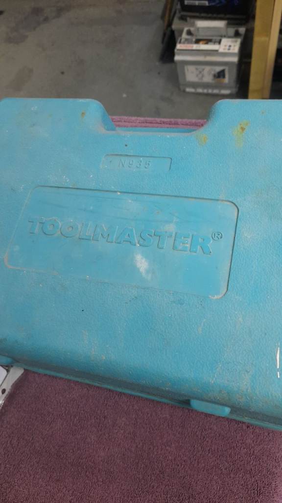 TOOLMASTER Core Drill Set – Blue Case, Good Condition