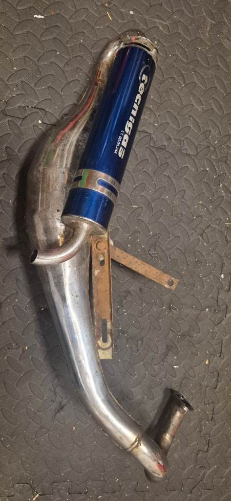 Technigas sports exhaust (blue)