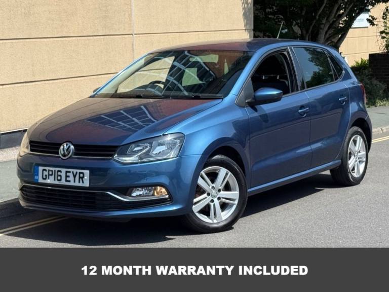 2016 Volkswagen Polo 1.2 TSI BlueMotion Tech Match Hatchback 5dr Petrol Manual Euro 6 (s/s) (90  ...