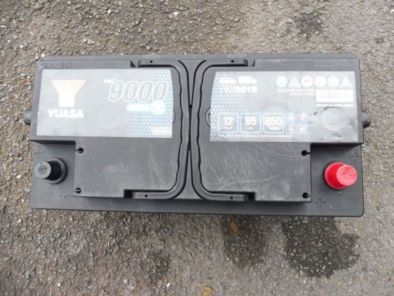 YUASA - Car Battery 9000 YBX 9019 NEW NEVER BEEN ON A CAR 