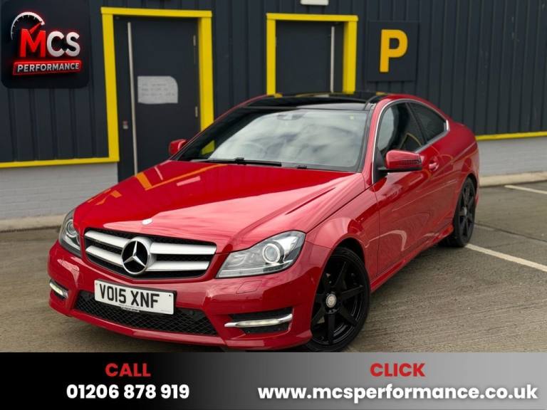 2015 Mercedes-Benz C Class 2.1 C250 CDI AMG Sport Edition Coupe 2dr Diesel G-Tronic+ Euro 5 (s/s)...