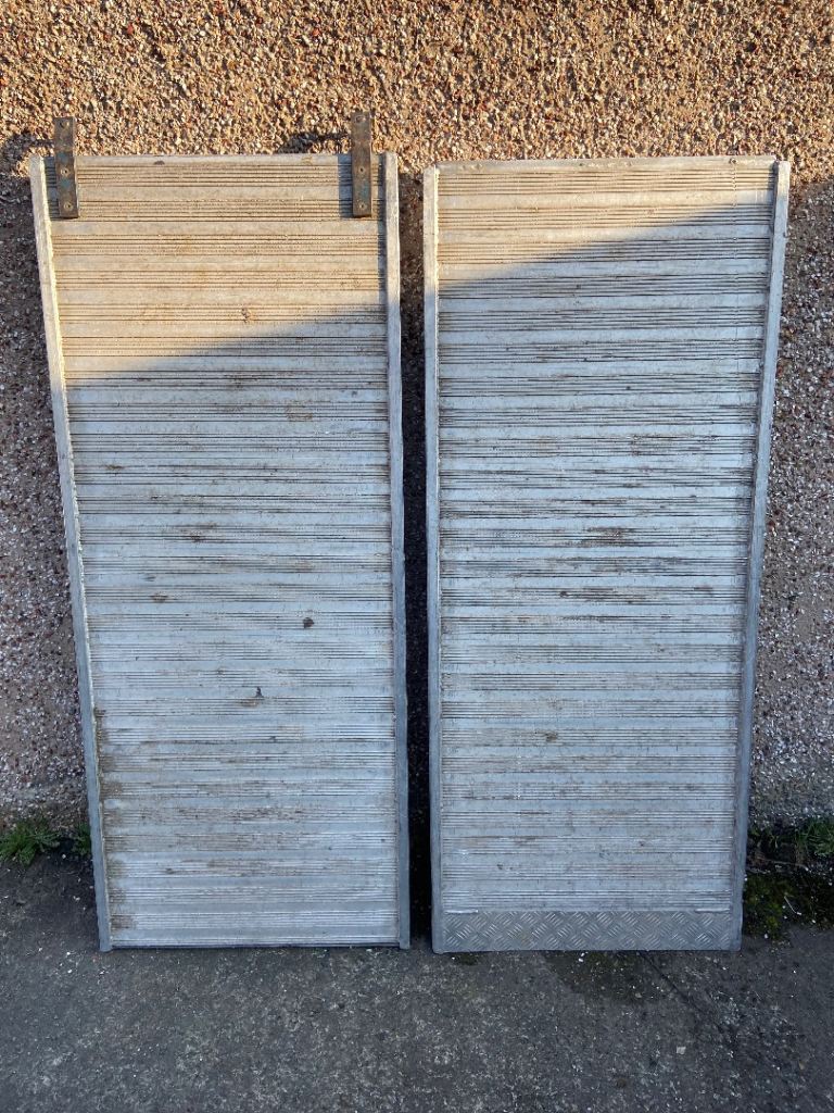 Removals van ramp. 735x1765mm. 2 Piece.