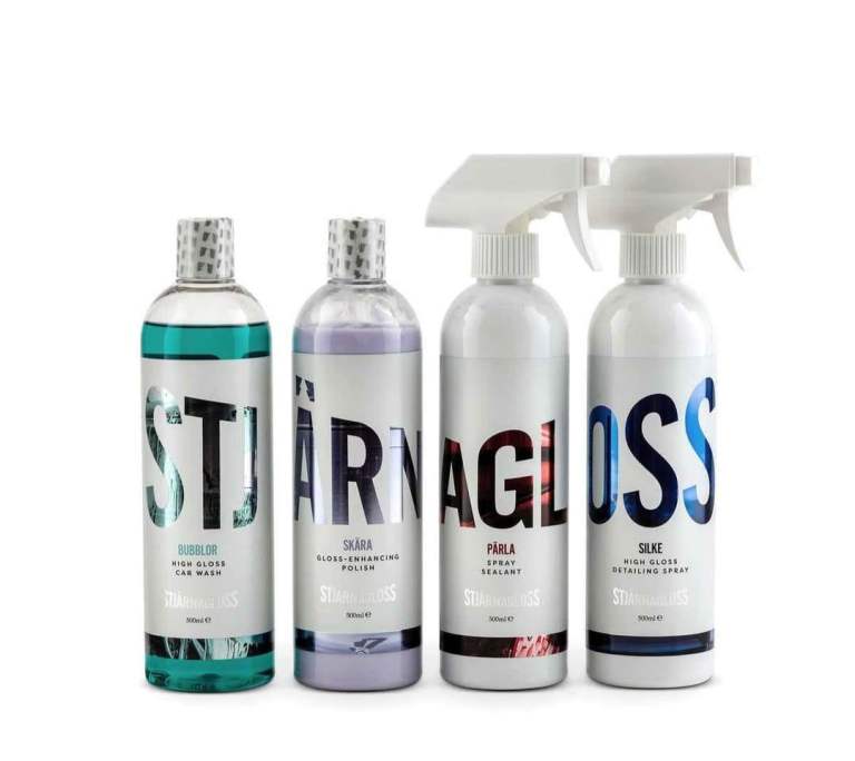 Core Four Detailing Kit - Shampoo, Polish, Sealant and Detailing Spray - Brand New in sealed box 