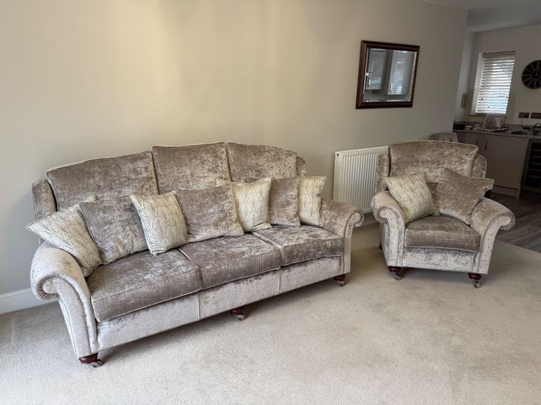 3 seater sofa and armchair 
