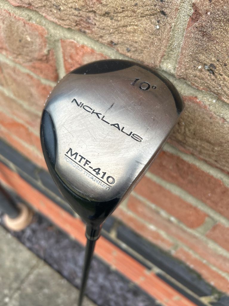 Nicklaus golf driver with graphite shaft
