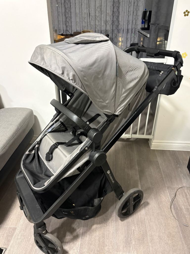 Kinderkraft Pushchair Stroller – Grey, Good Condition