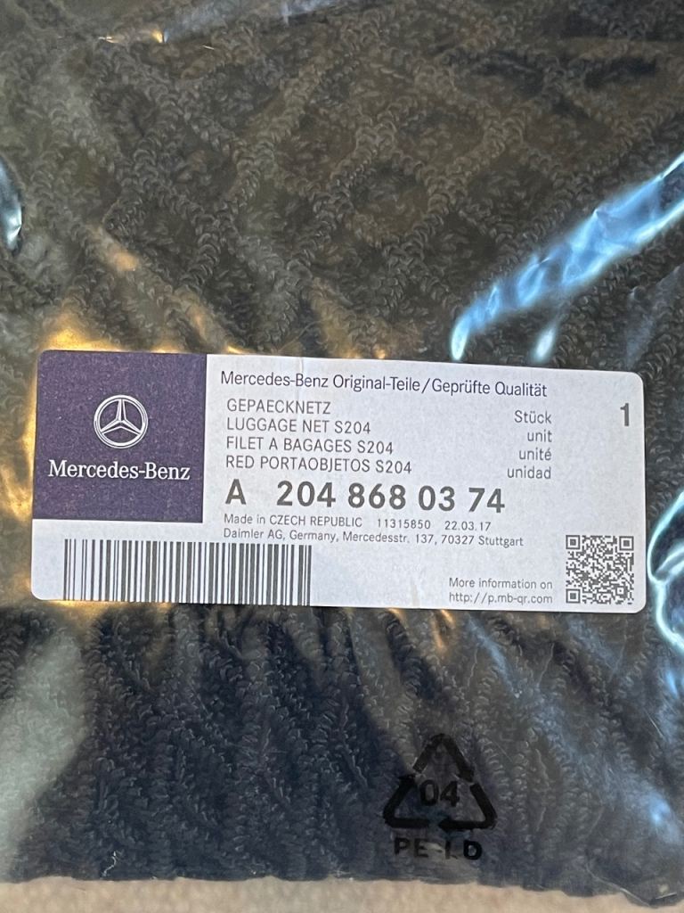 Genuine Mercedes Luggage Net