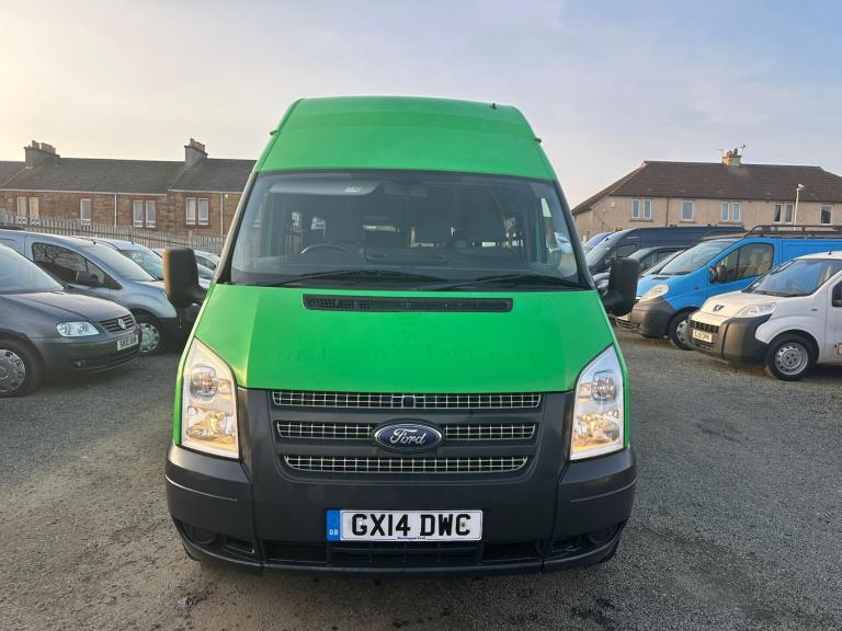 2014 Ford Transit High Roof Van TDCi 125ps L3H3 13 SEATER MINIBUS PANEL VAN Diesel Manual