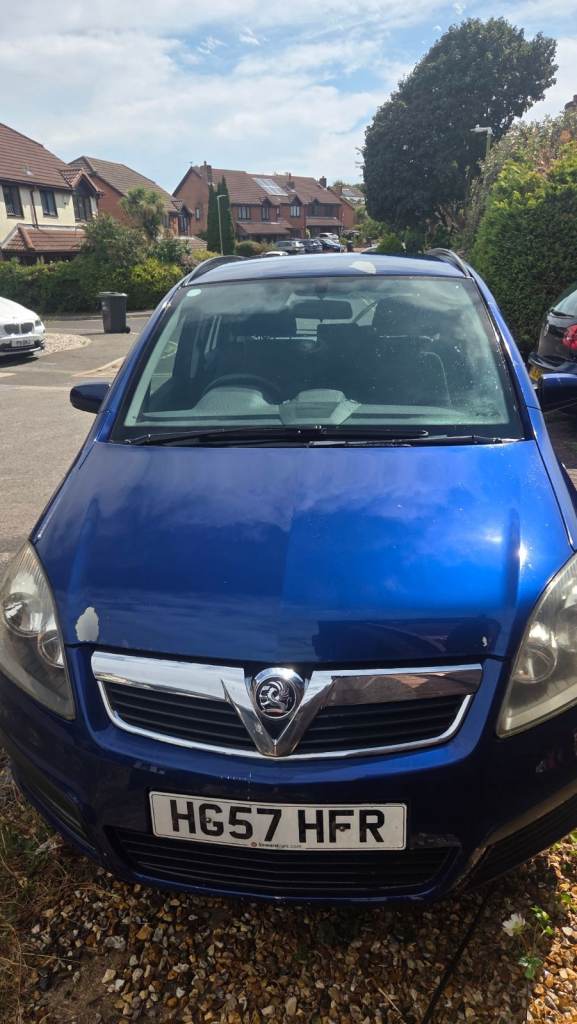 Vauxhall, ZAFIRA, MPV, 2007, Manual, 1598 (cc), 5 doors