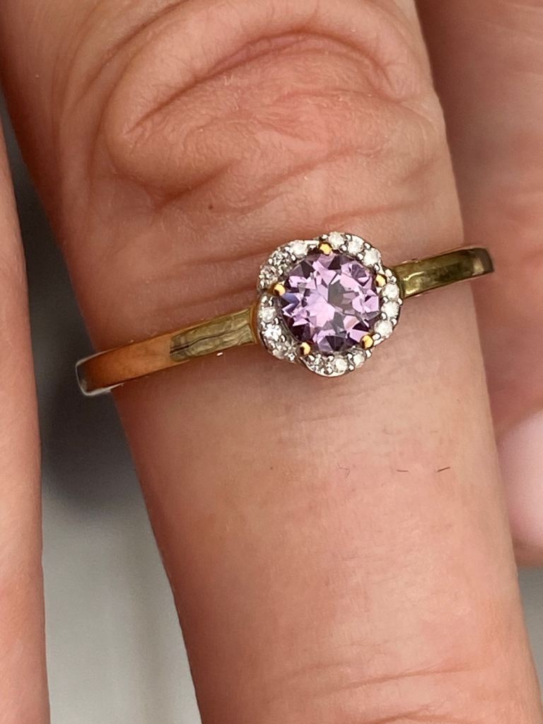 New Mahenge Purple Spinel Ring