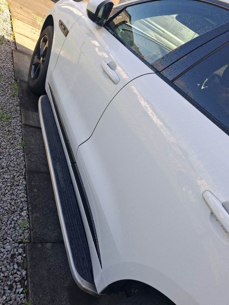 Jaguar f pace side steps 